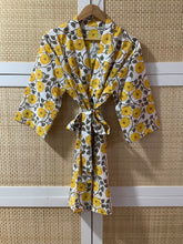Load image into Gallery viewer, ANISHA YELLOW Short Kimono