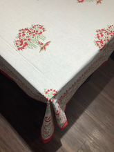Load image into Gallery viewer, RUDRA RED Table Cover and Napkin Set