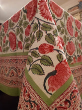Load image into Gallery viewer, KAMAL ON WHITE Table Cover