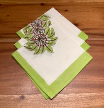 Load image into Gallery viewer, PALMA NIMBU Table Cover and Napkin Set