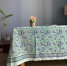 Load image into Gallery viewer, MUNIRA GREEN Table Cover and Napkin set