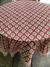 Load image into Gallery viewer, TAMIL RED Table Cover
