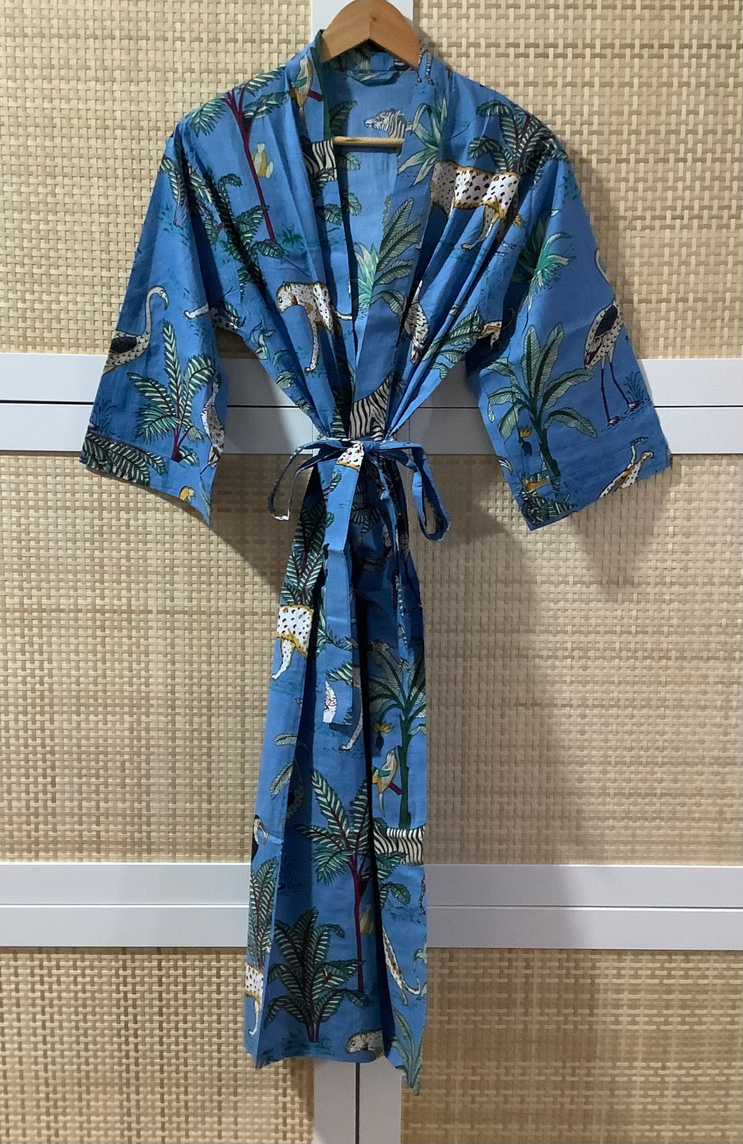 ENA SKY BLUE Long Kimono