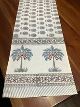 Load image into Gallery viewer, PALMA Blue Table Runner
