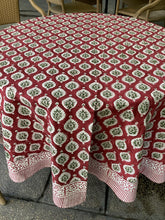 Load image into Gallery viewer, TAMIL RED Table Cover
