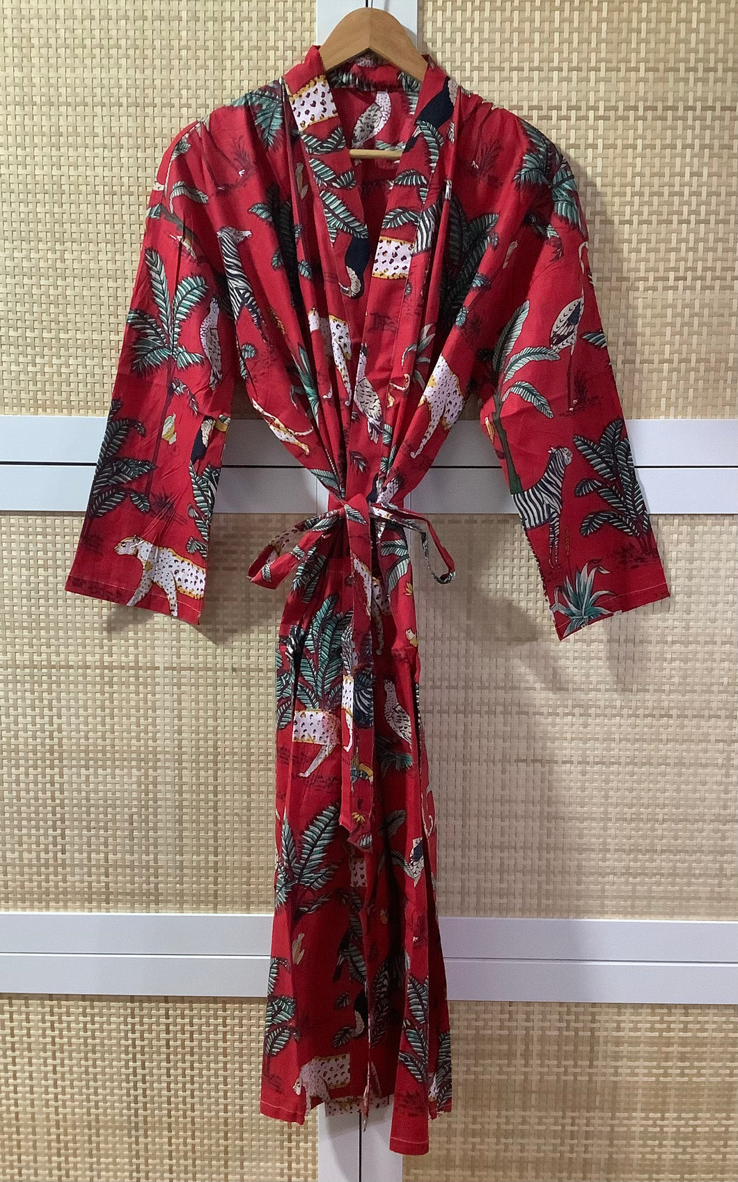 ENA RED Long Kimono