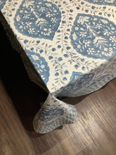 Load image into Gallery viewer, TAMIL BLUE Table Cover (Cotton)
