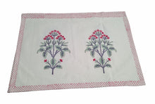 Load image into Gallery viewer, RED SANTAN Placemat and Napkin Set
