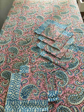 Load image into Gallery viewer, DHARA Table Cover and Napkin Set (last piece)
