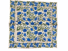 Load image into Gallery viewer, BLUE BLOSSOMS Placemats Set
