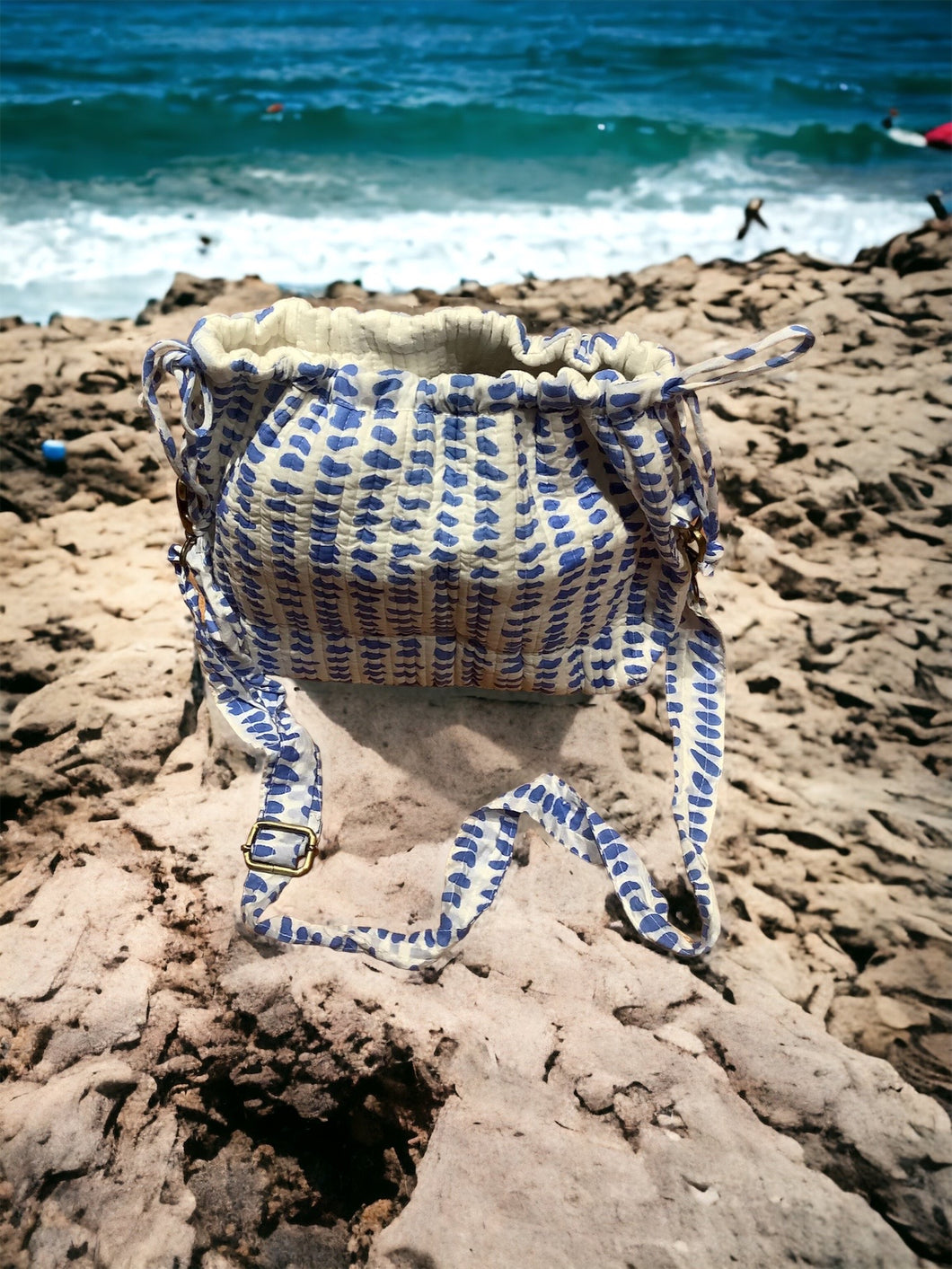 SIKKIM BLUE Quilt Bag