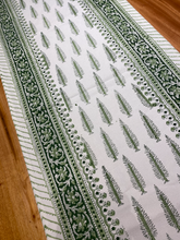 Load image into Gallery viewer, PINE GREEN Table Runner
