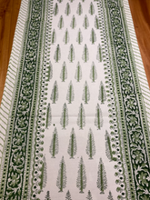 Load image into Gallery viewer, PINE GREEN Table Runner

