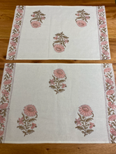 Load image into Gallery viewer, BLUSH and ROSE GOLD Placemat
