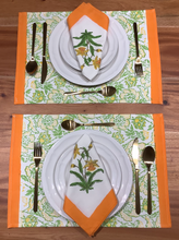 Load image into Gallery viewer, BUTTERCUP BELL Placemat and Napkin Set

