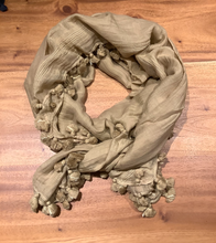 Load image into Gallery viewer, DUPATTA OAT Pompom Scarf
