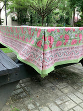 Load image into Gallery viewer, KAMAL ON GREEN Table Cover
