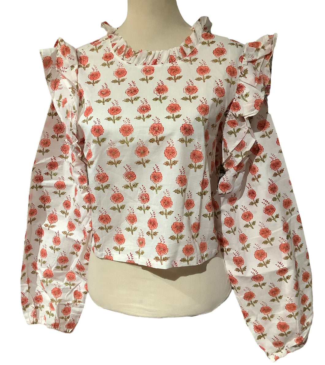 DARI Long Sleeve Crop Top