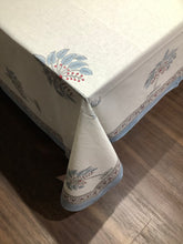Load image into Gallery viewer, PALMA BLUE STONE Table Cover
