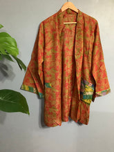 Load image into Gallery viewer, HAPPA Short Silk Kimono
