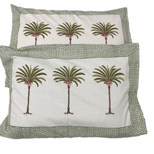 Load image into Gallery viewer, PALMA GREEN Pillow Cover
