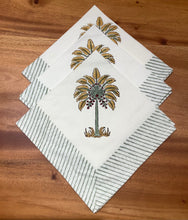 Load image into Gallery viewer, PALMA Lime Placemats and Napkins Set
