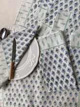 Load image into Gallery viewer, VIOLET and LEAF Placemat and Napkin Set
