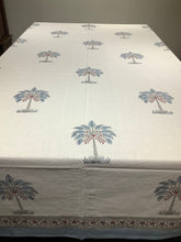 Load image into Gallery viewer, PALMA BLUE STONE Table Cover
