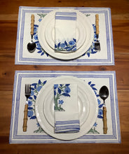 Load image into Gallery viewer, ROYAL and BLOOM Placemat and Napkin Set
