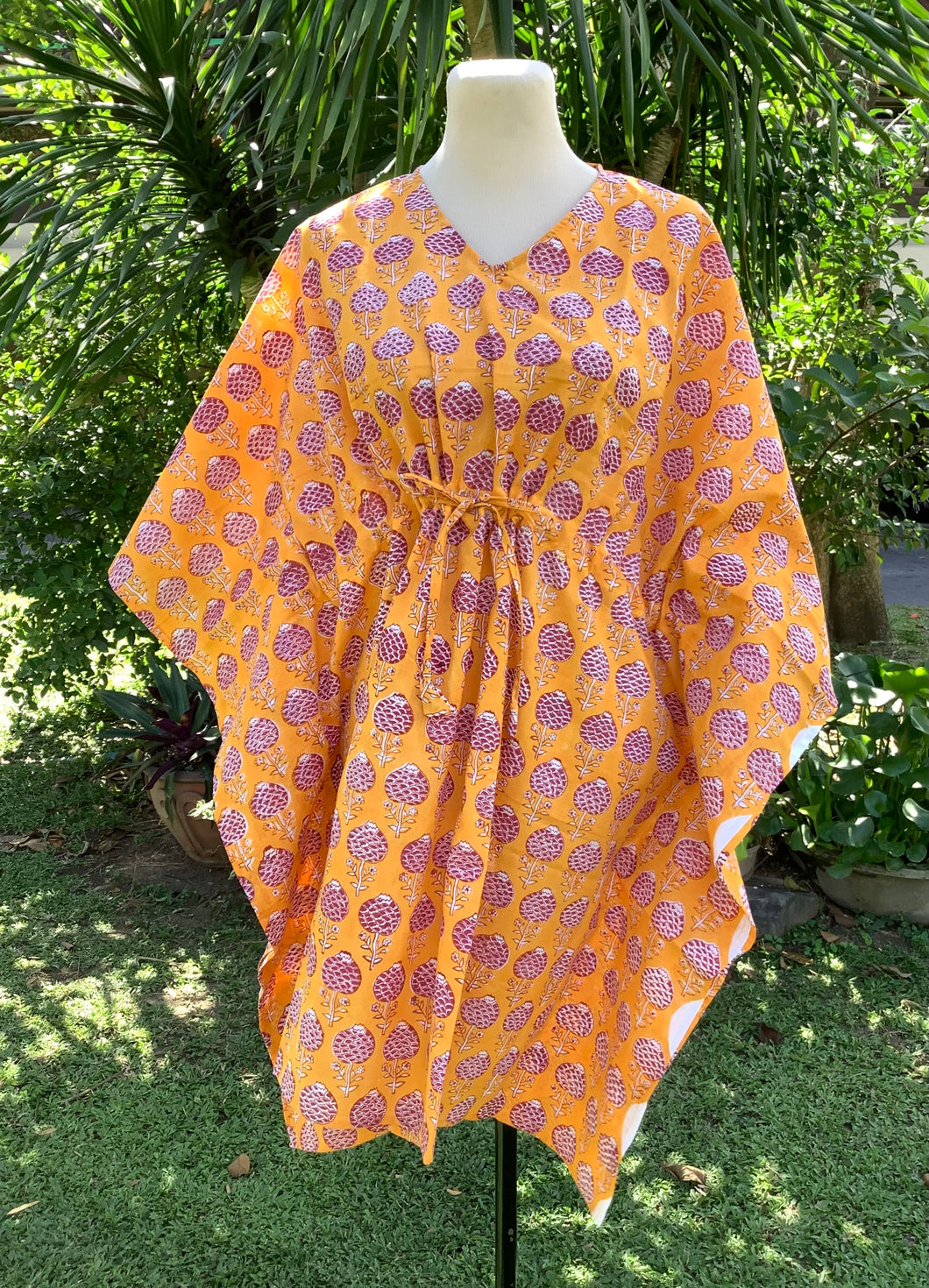 POME Short Cotton Kaftan