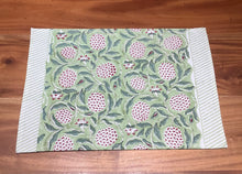 Load image into Gallery viewer, SHALEENA GREEN Placemat and Napkin Set
