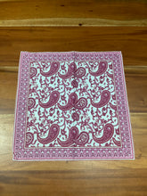 Load image into Gallery viewer, PINK PAISLEY Placemat and Napkin Set
