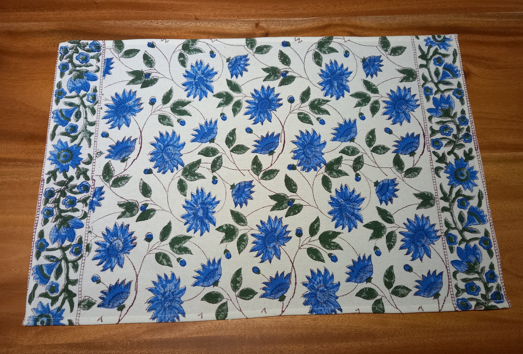 BLUE BURST Placemats