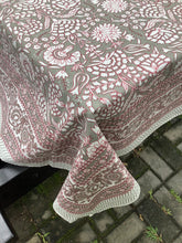 Load image into Gallery viewer, NEELA OLIVE Table Cover and Napkin Set
