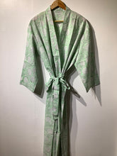 Load image into Gallery viewer, MANJULA MINT Long Kimono
