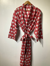 Load image into Gallery viewer, RED POME Long Kimono
