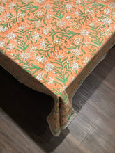 Load image into Gallery viewer, DHRUV ORANGE Table Cover and Napkin Set
