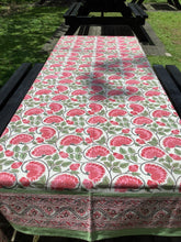 Load image into Gallery viewer, KAMAL ON WHITE Table Cover
