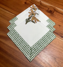 Load image into Gallery viewer, HONEY LILY Placemat and Napkin Set
