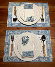 Load image into Gallery viewer, PAISLEY and BUSH Placemat and Napkin Set
