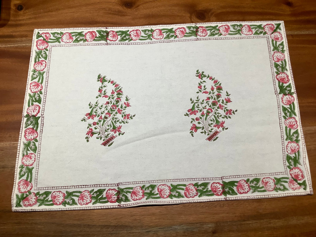 FLOWER Placemats Set