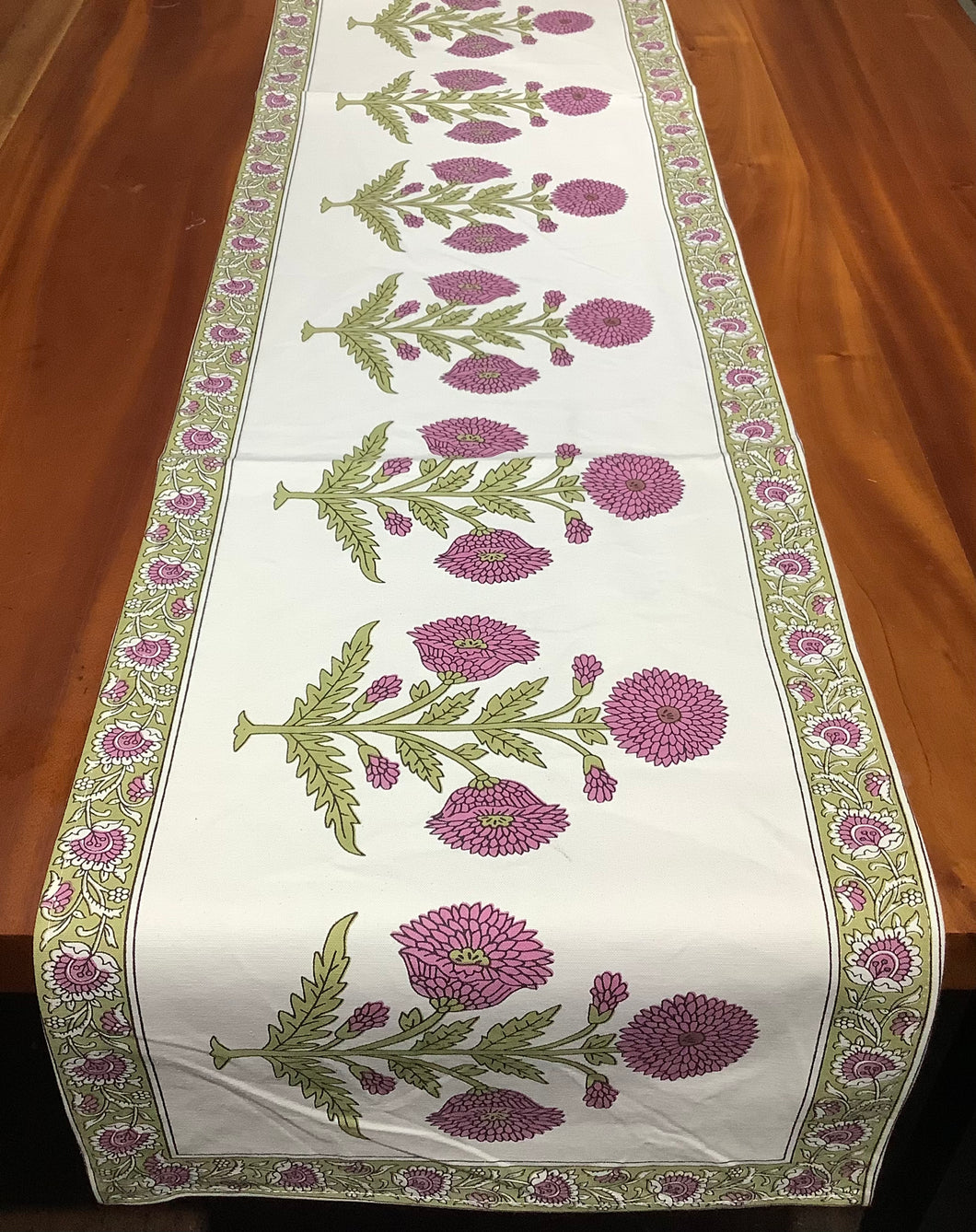 OLIVE AND MULBERRY Table Runner