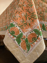 Load image into Gallery viewer, DHRUV ORANGE Table Cover and Napkin Set
