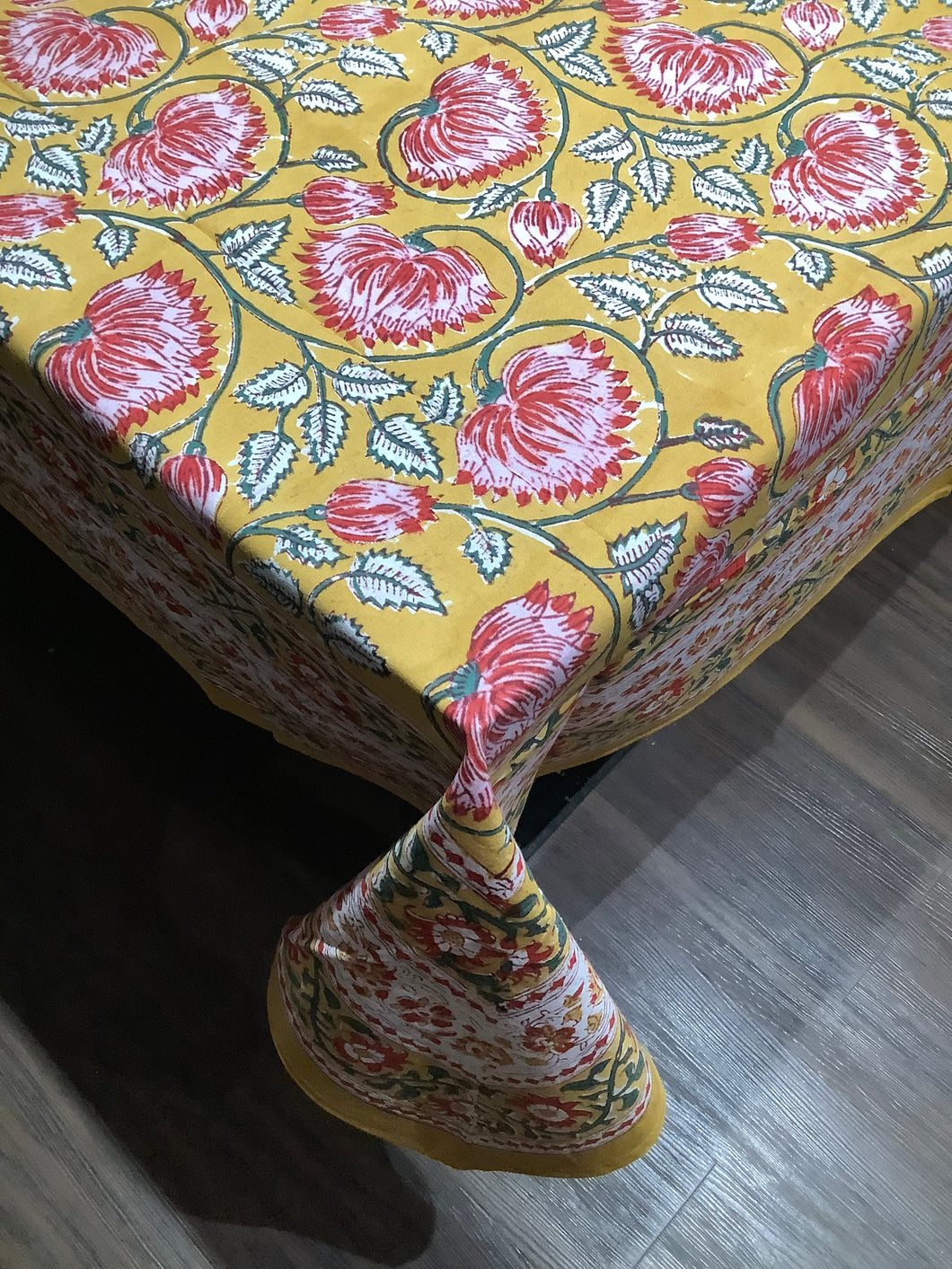 KAMAL YELLOW Table Cover