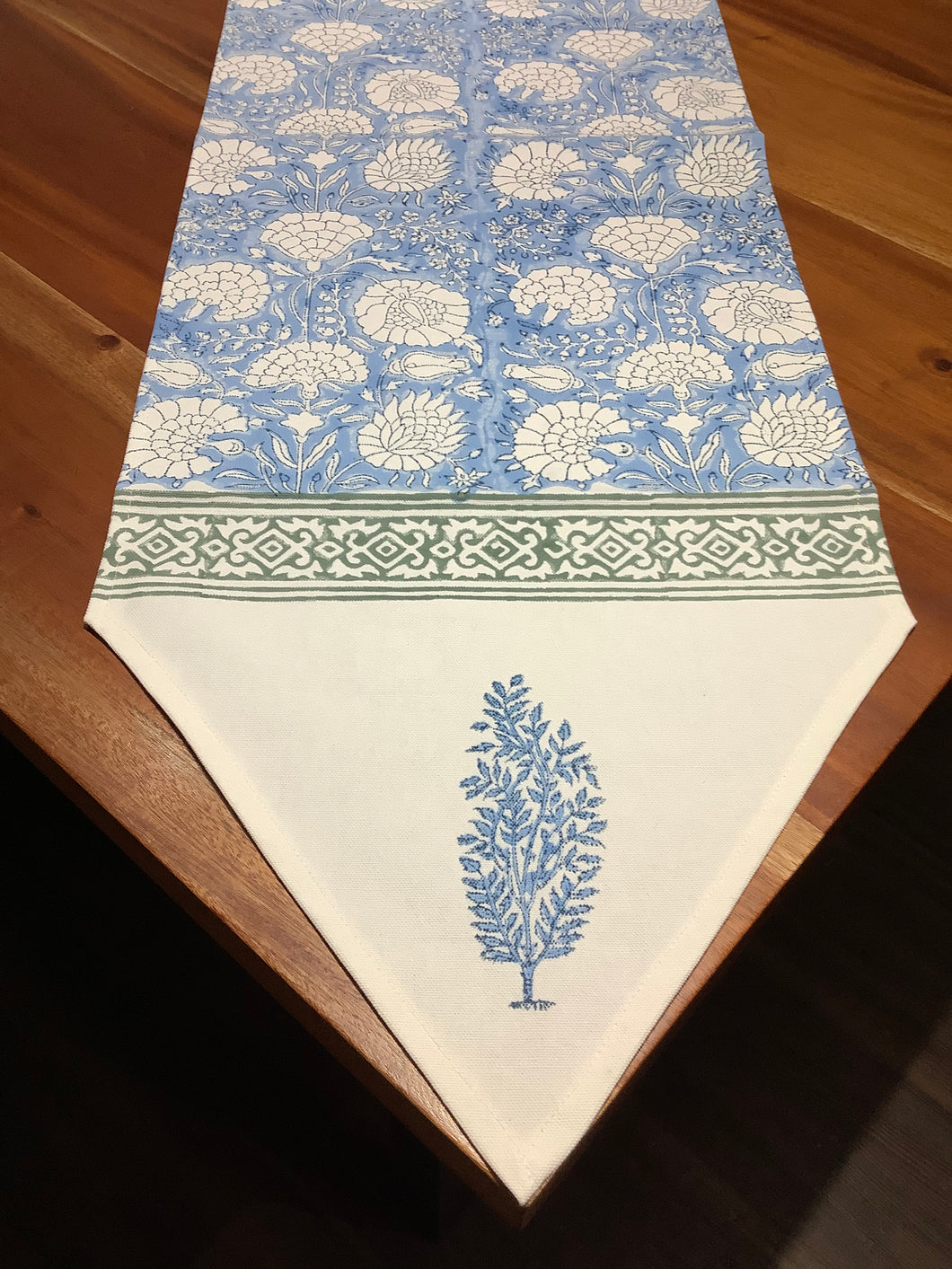 NEELA BLUE Table Runner