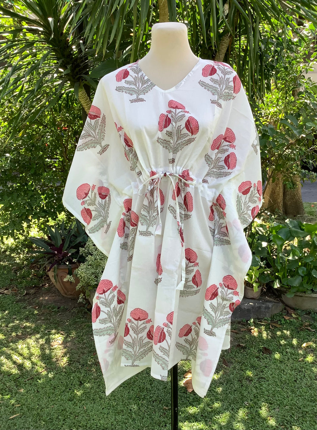HINA Short Cotton Kaftan