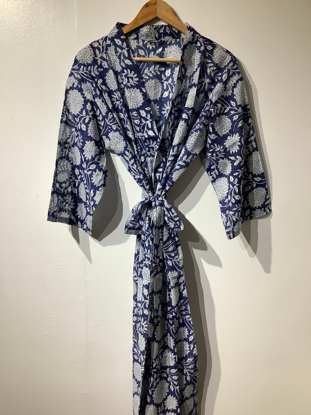 MANJULA ROYAL BLUE Long Kimono