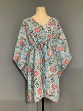 Load image into Gallery viewer, ELAINE BABY BLUE Short Kaftan
