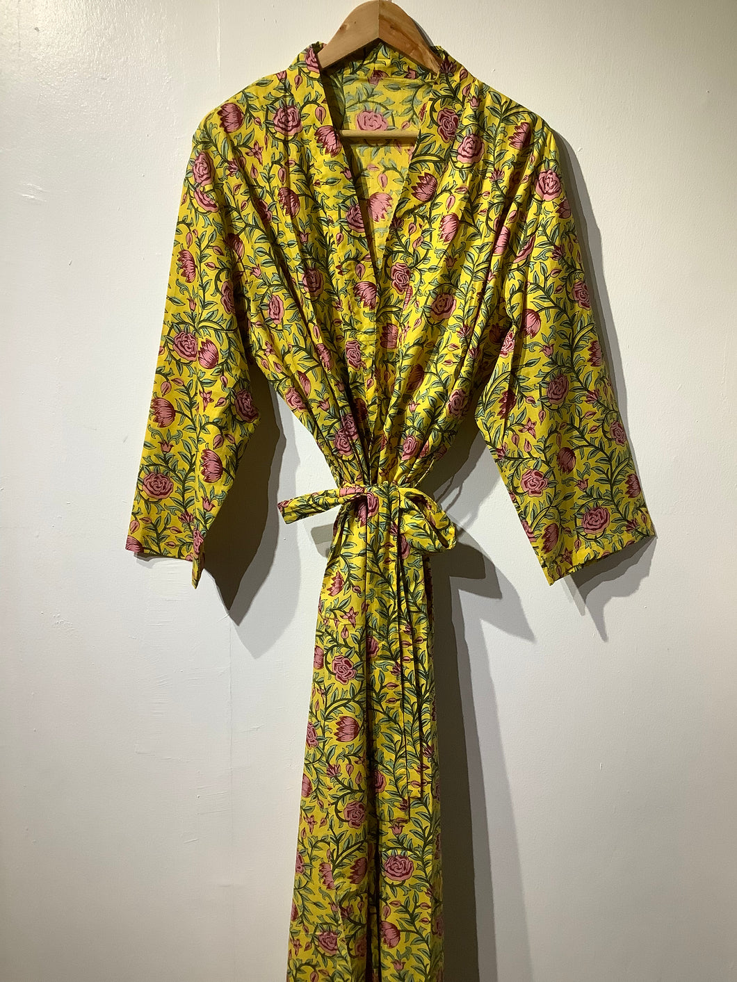 LIGAYA YELLOW Long Kimono