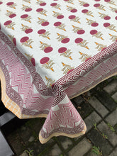 Load image into Gallery viewer, DAHLIA Table Cover and Napkin Set
